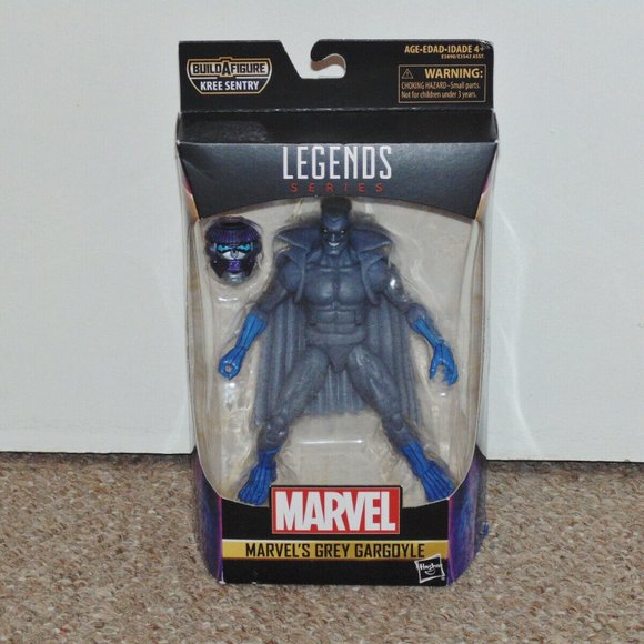 2018 Hasbro Marvel Legends 6" Grey Gargoyle Figure MIB Brand New BAF Kree Sentry - Picture 1 of 6